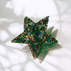 Velvet Claws Glitter Star Hair Claw by The Bullish Store