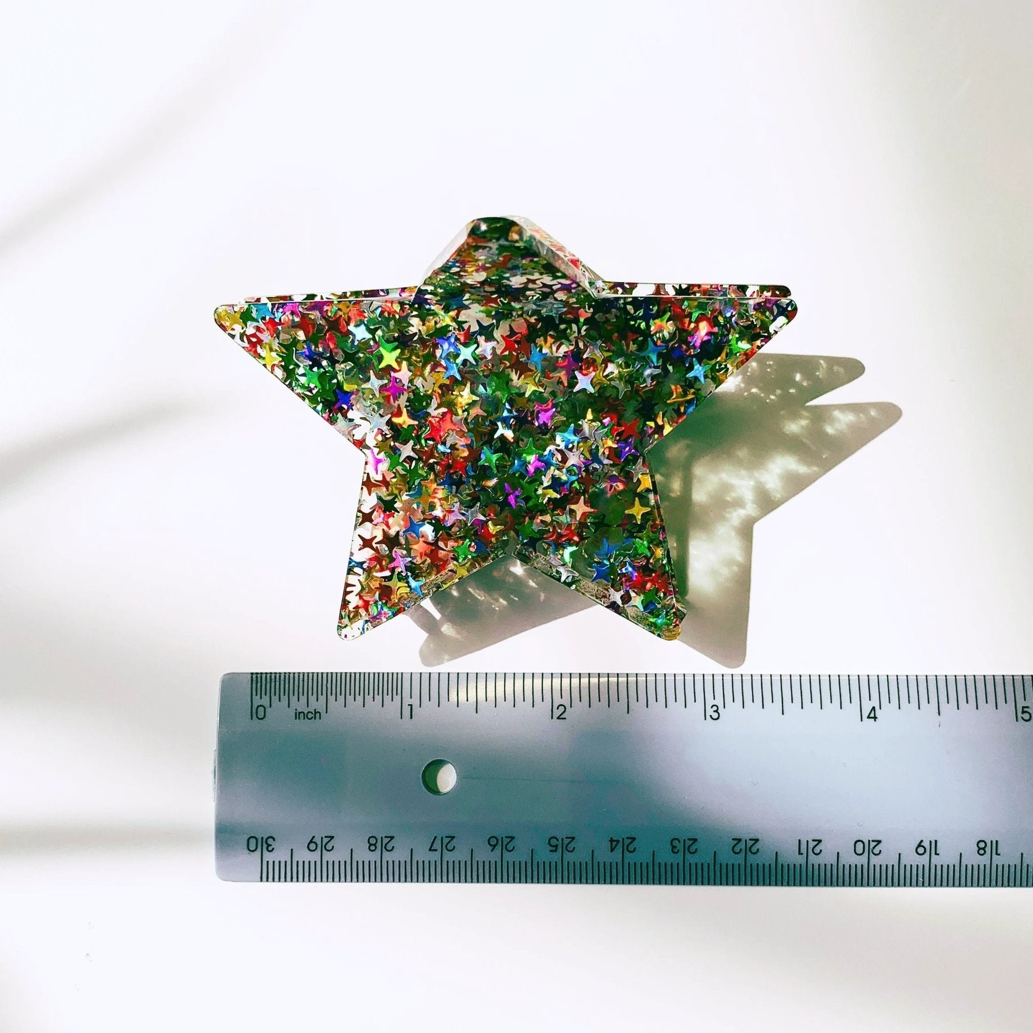 Velvet Claws Glitter Star Hair Claw by The Bullish Store