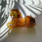 Velvet Claws Golden Horse Hair Claw by The Bullish Store