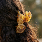Velvet Claws Golden Horse Hair Claw by The Bullish Store