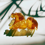 Velvet Claws Golden Horse Hair Claw by The Bullish Store