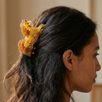Velvet Claws Golden Horse Hair Claw by The Bullish Store