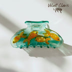 Velvet Claws Goldfish Hair Clip | School of Gold Fish Hair Claw by The Bullish Store