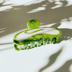 Velvet Claws Hair Clip | Green Snake Hair Claw by The Bullish Store