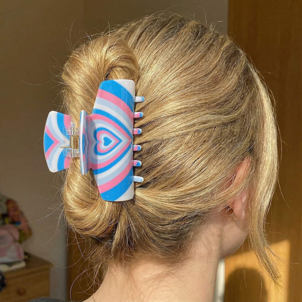 Velvet Claws Hair Clip | The Foxy in Blue Jeans Hair Claw