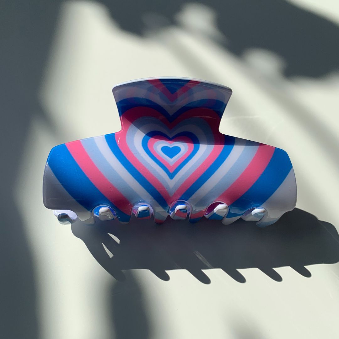 Velvet Claws Hair Clip | The Foxy in Blue Jeans Hair Claw