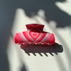 Velvet Claws Hair Clip | The Foxy in True Love Red Hair Claw by The Bullish Store