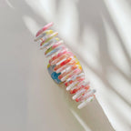 Velvet Claws Hair Clip | The Lobster in Primavera Floral on White by The Bullish Store