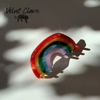 Velvet Claws Mini Hair Clip | Curvy Rainbow by The Bullish Store