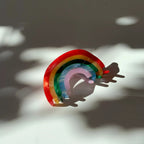 Velvet Claws Mini Hair Clip | Curvy Rainbow by The Bullish Store