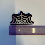 Velvet Claws Spider and Web Mini Hair Claw by The Bullish Store