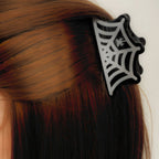 Velvet Claws Spider and Web Mini Hair Claw by The Bullish Store