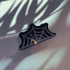 Velvet Claws Spider and Web Mini Hair Claw by The Bullish Store