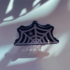 Velvet Claws Spider and Web Mini Hair Claw by The Bullish Store