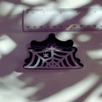 Velvet Claws Spider and Web Mini Hair Claw by The Bullish Store
