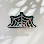 Velvet Claws Spider and Web Mini Hair Claw by The Bullish Store