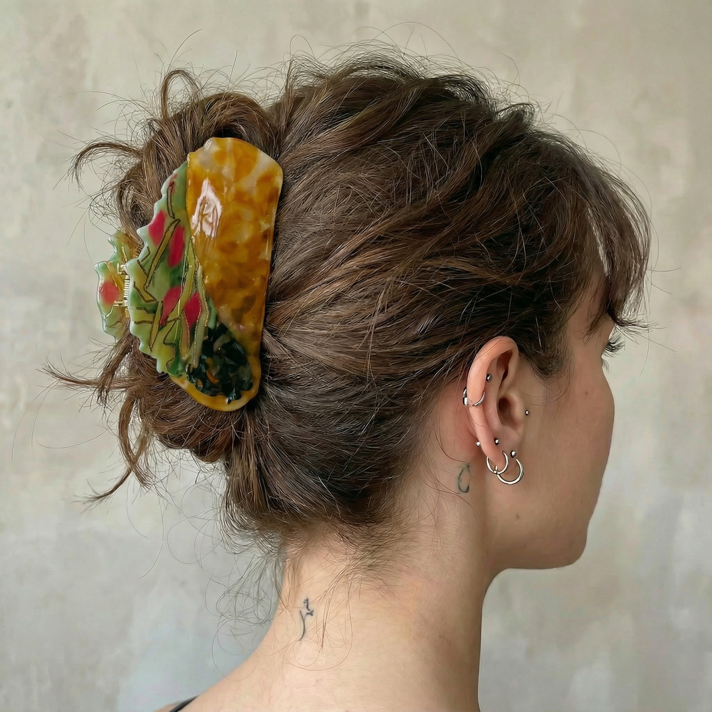 Velvet Claws Taco Fiesta Hair Clip