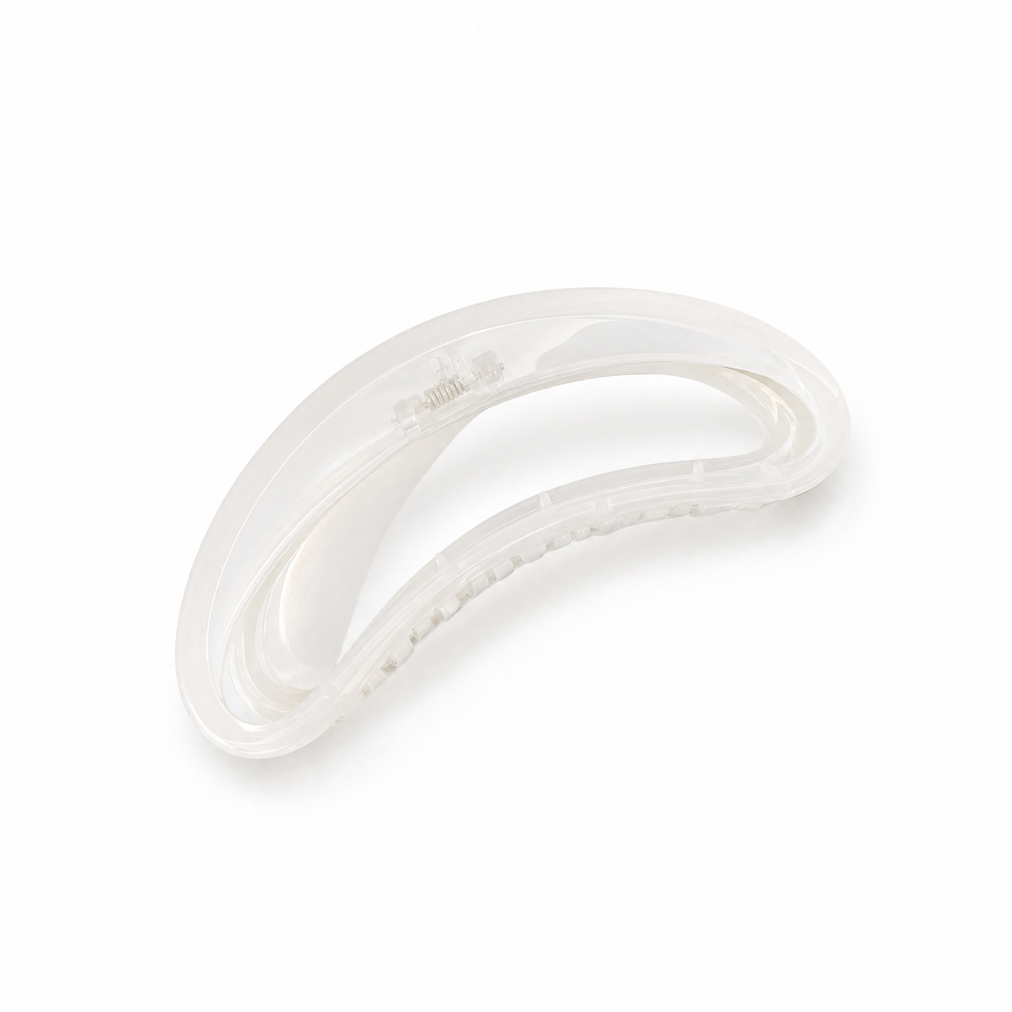 Velvet Claws The Bean Hair Claw in Crystal