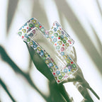 Velvet Claws The Crystal Hair Claw in Kawaii Smile by The Bullish Store