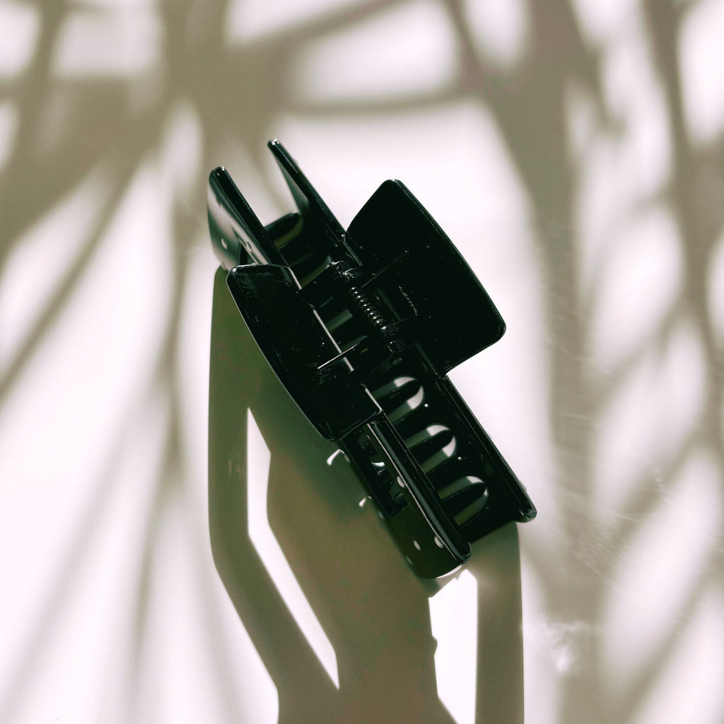 Velvet Claws Uptown Lady in Black Dot Hair Clip