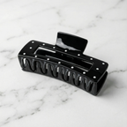 Velvet Claws Uptown Lady in Black Dot Hair Clip by The Bullish Store