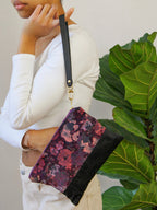 The Verbena Velvet Wristlet by Ash & Rose