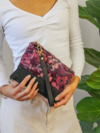 The Verbena Velvet Wristlet by Ash & Rose