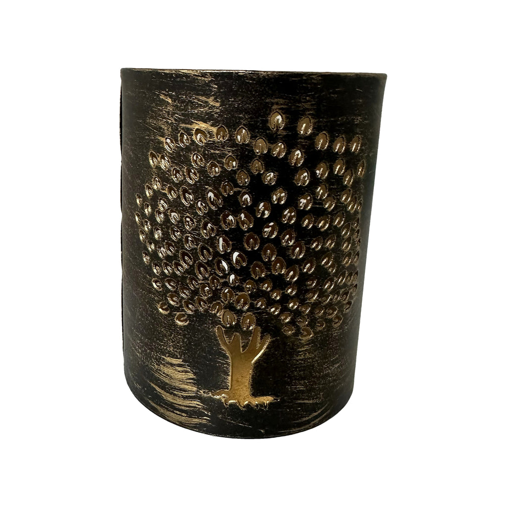 Tree Votive Candle Holder 4.4"