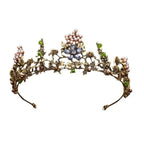 Vineyard Queen Luxe Tiara | Royalty Crown Party or Bridal Hair Accessory by The Bullish Store