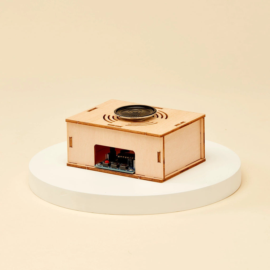 Voice Recorder DIY Kit, Educational STEM Toy by Kitsville