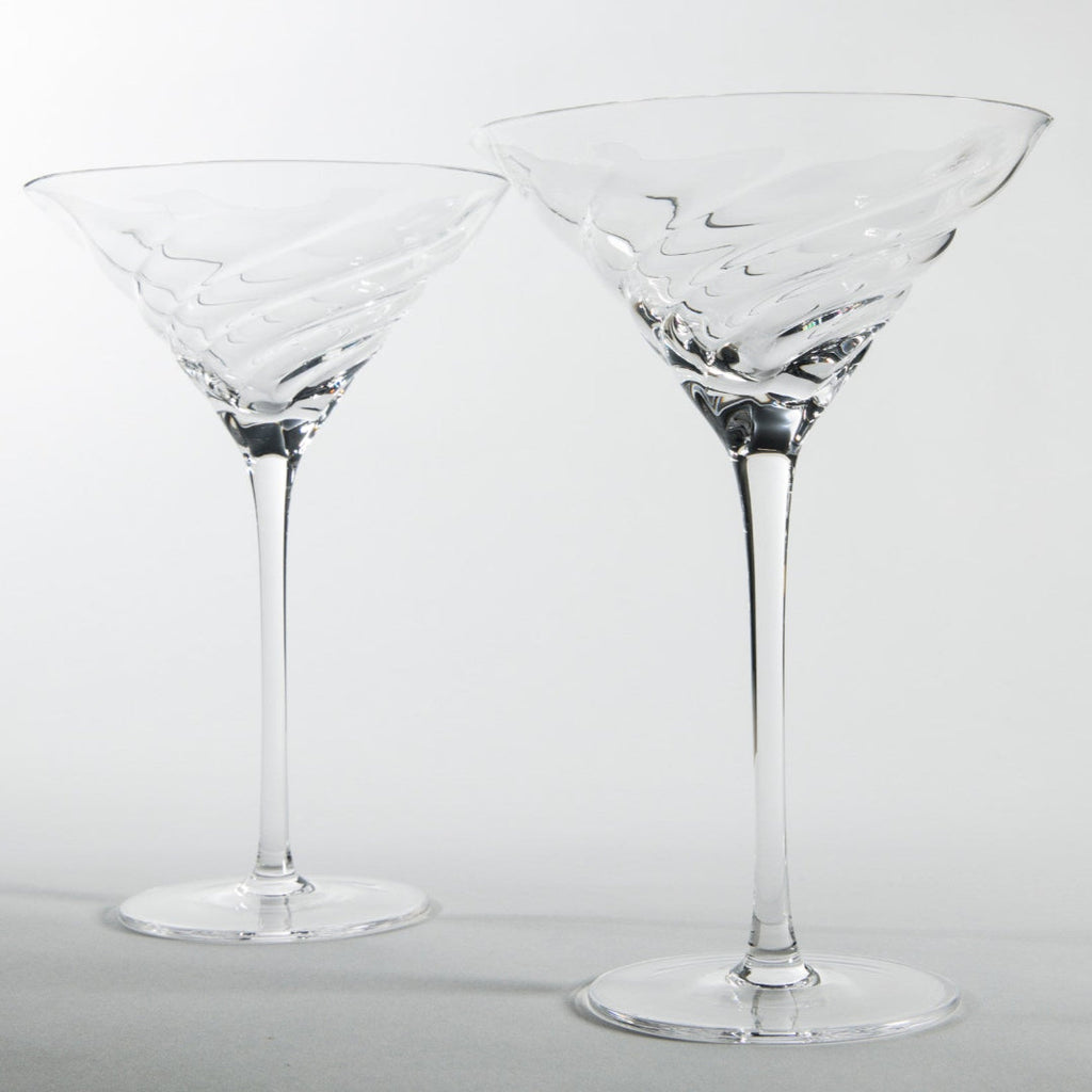 Vortex Martini Glass
