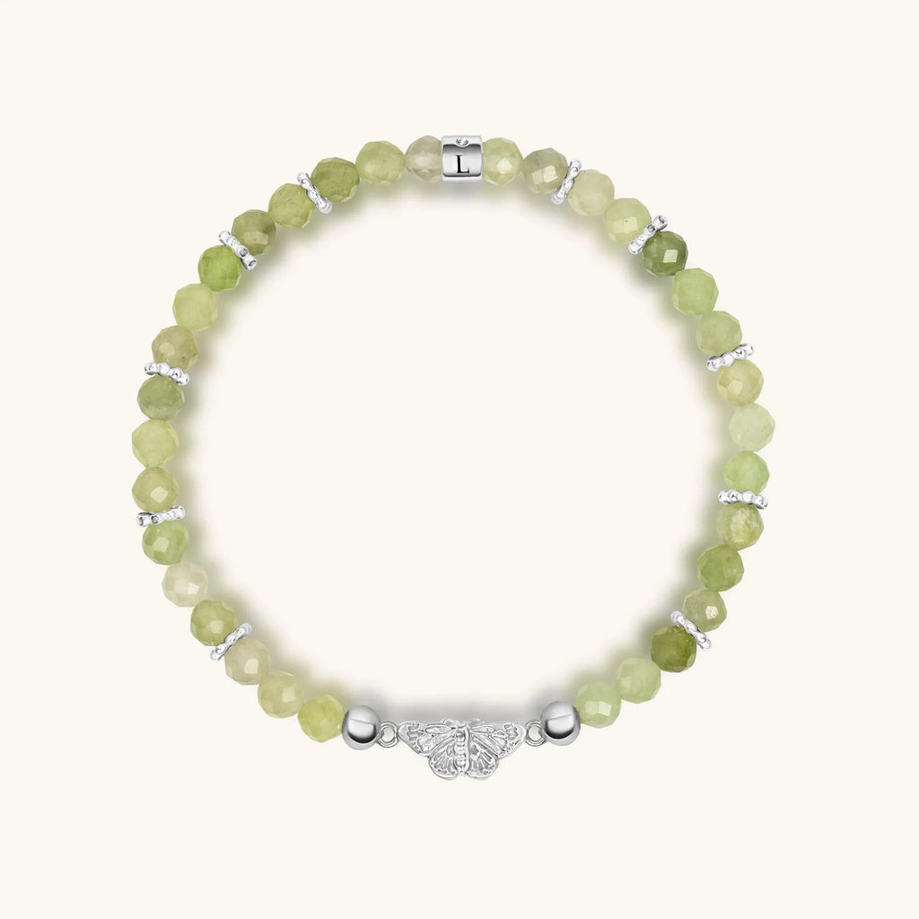 Blissful Flight Jade Butterfly Bracelet by Karma and Luck