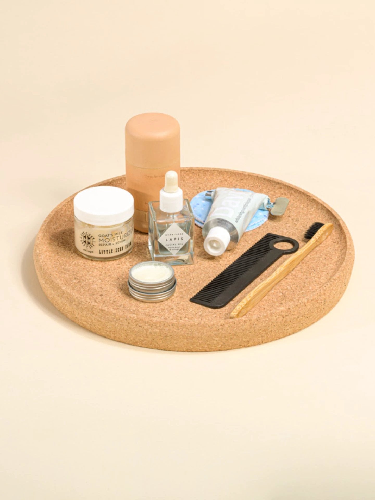 Minimalistic Cork Tray (Round) by Tiradia Cork