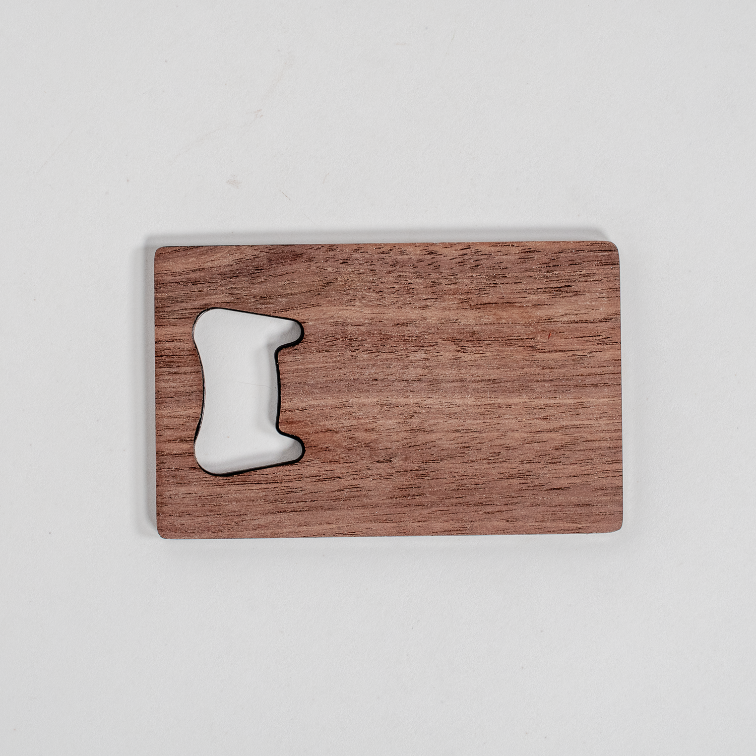 Wood Veneer Wallet Bottle Opener