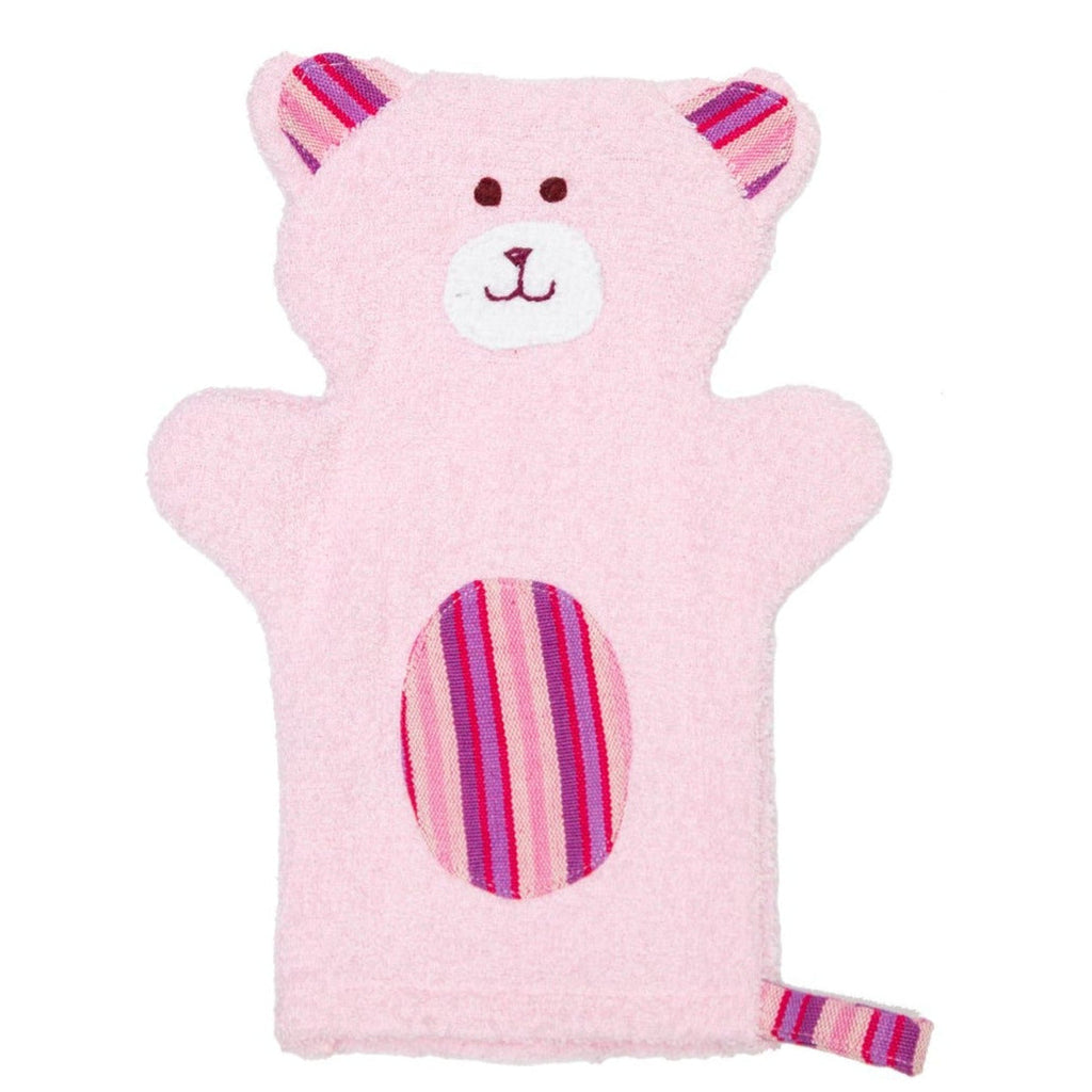 Bear Puppet Washcloth