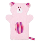 Bear Puppet Washcloth