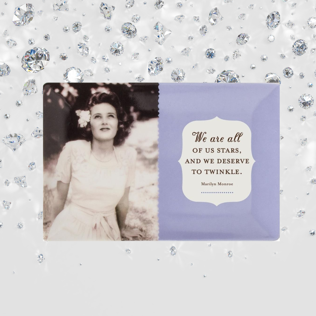 We Are All of Us Stars and We Deserve to Twinkle Trinket Tray | Porcelain Jewelry & Keepsake Dish