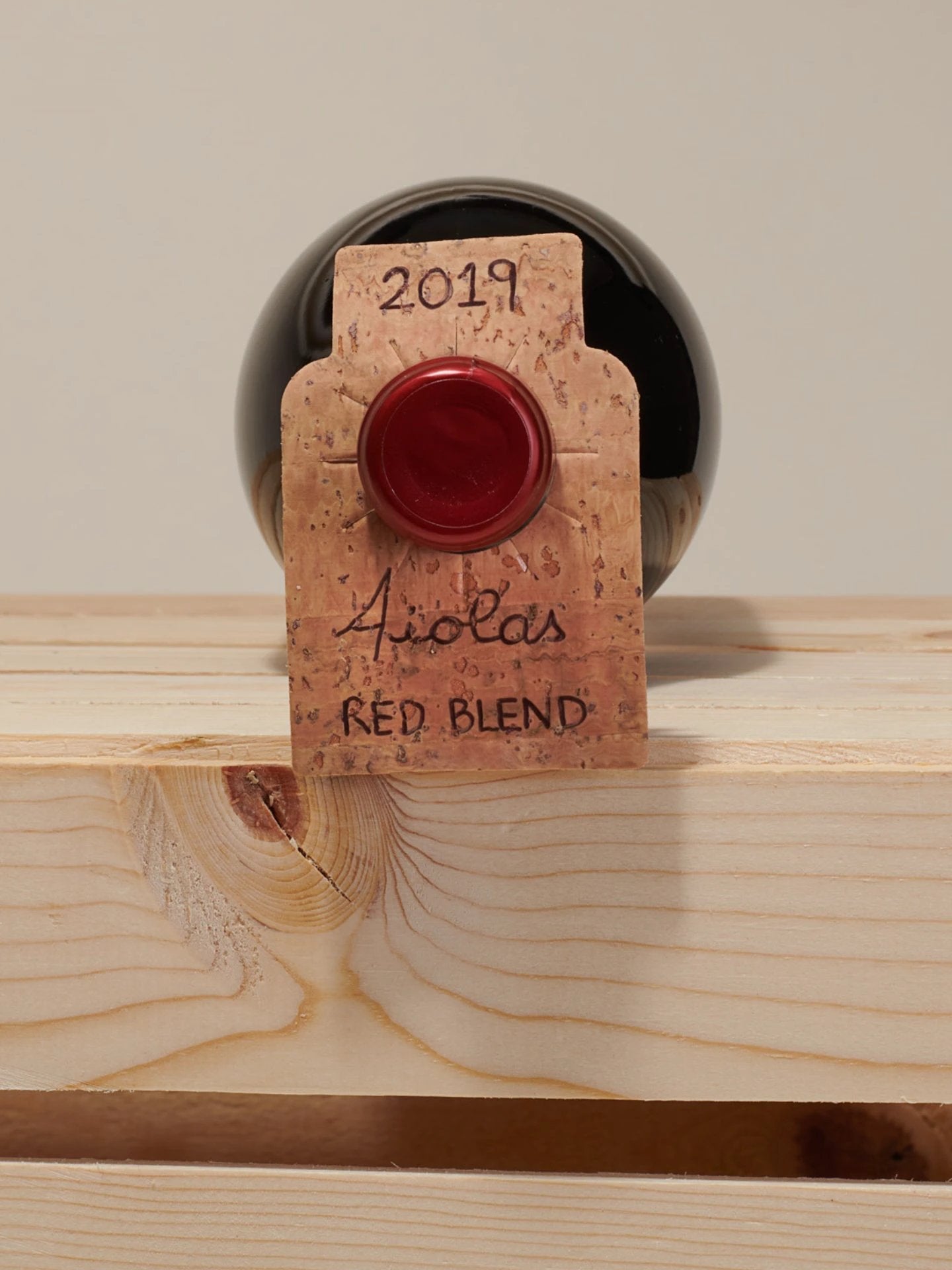 Cellar Wine Bottle ID Tags (Set of 4) by Tiradia Cork