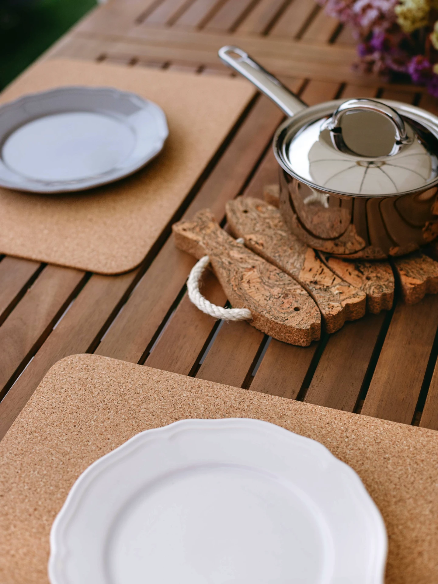 Azulejo Cork Placemats (Set of 4) by Tiradia Cork