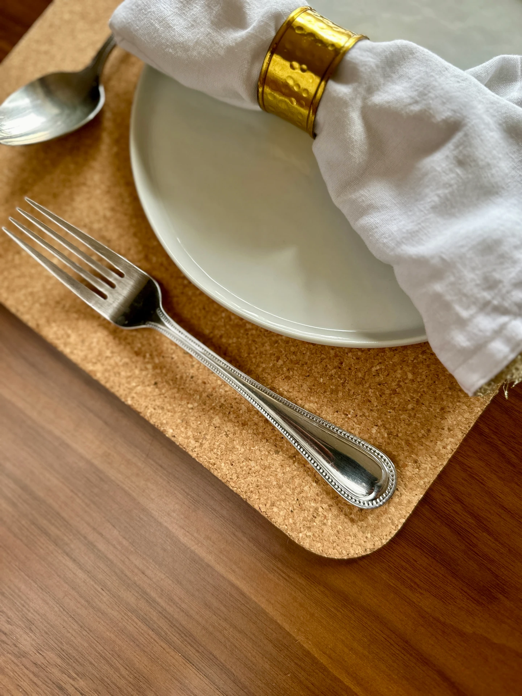 Azulejo Cork Placemats (Set of 4) by Tiradia Cork