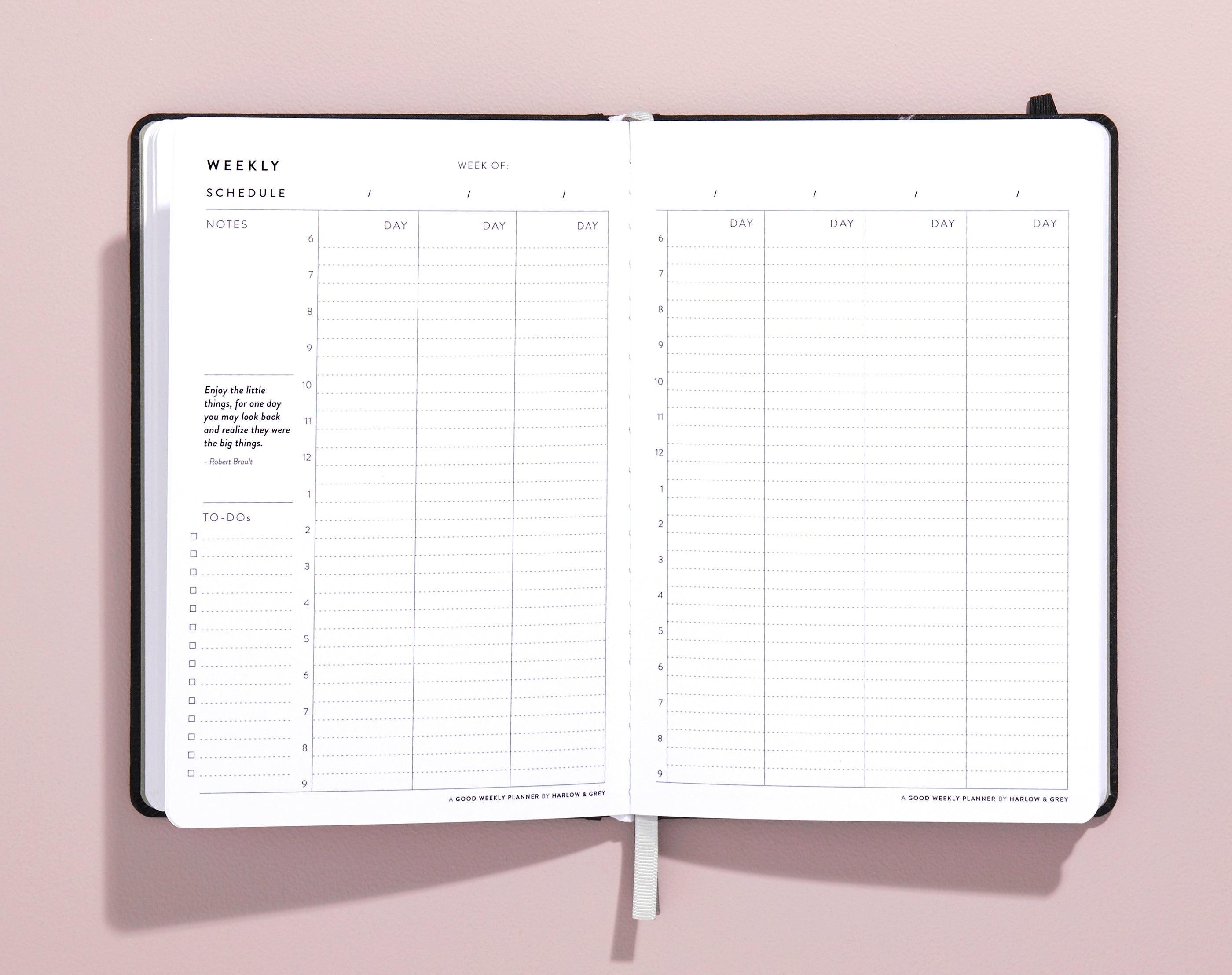 A Good Weekly Planner (12-Months Weekly Undated Planner)