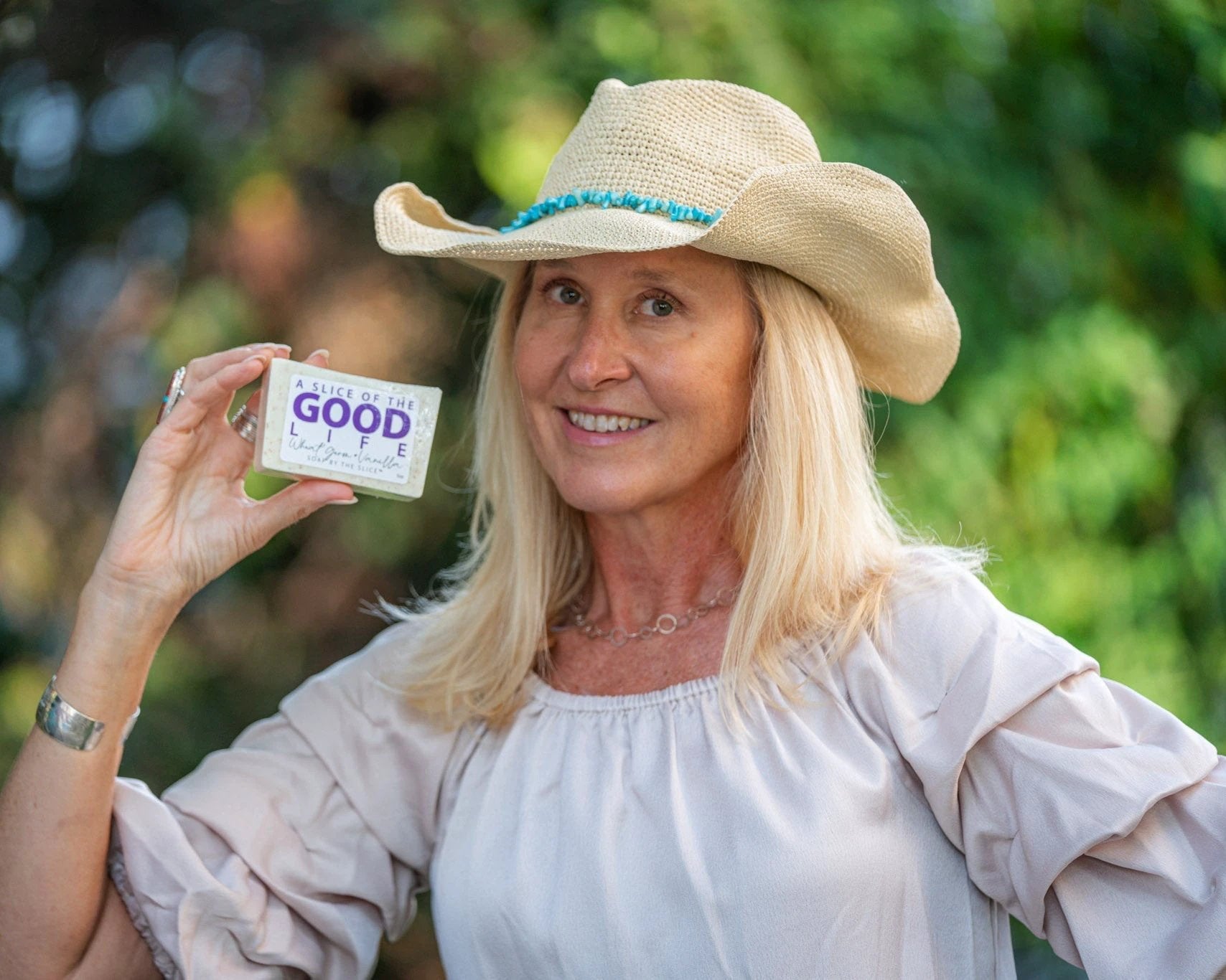 WHEAT GERM & VANILLA SOAP SLICE 5.5 oz. by Essential Journeys