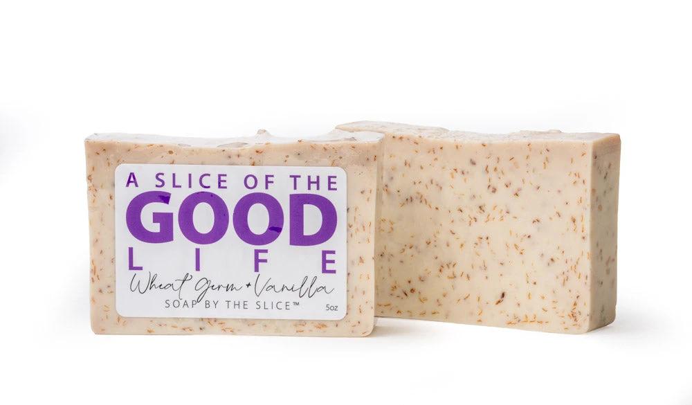 WHEAT GERM & VANILLA SOAP SLICE 5.5 oz. by Essential Journeys