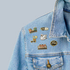 Nope, Not Today Enamel Pin in Bubble Design