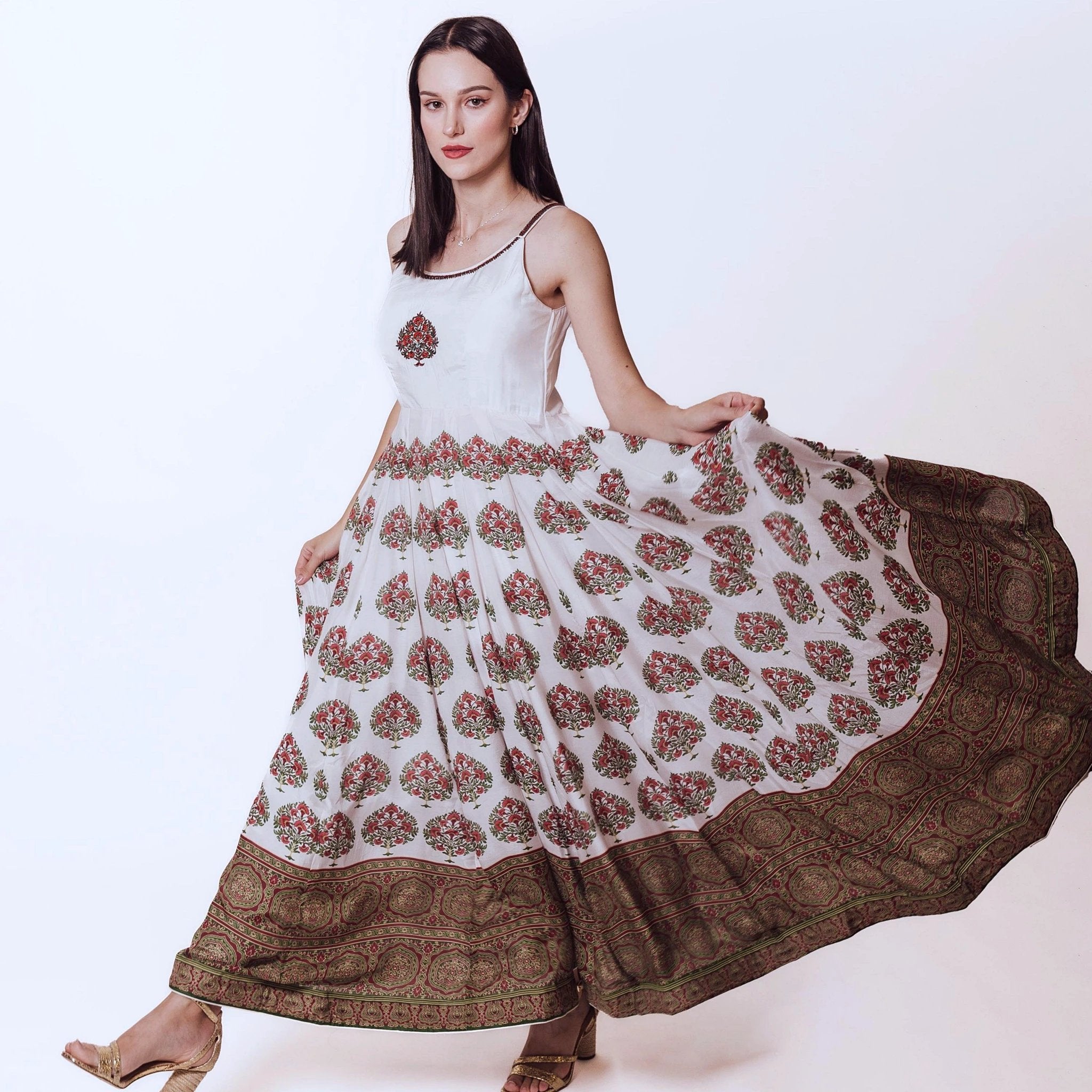 Linnea White Gown by Raas