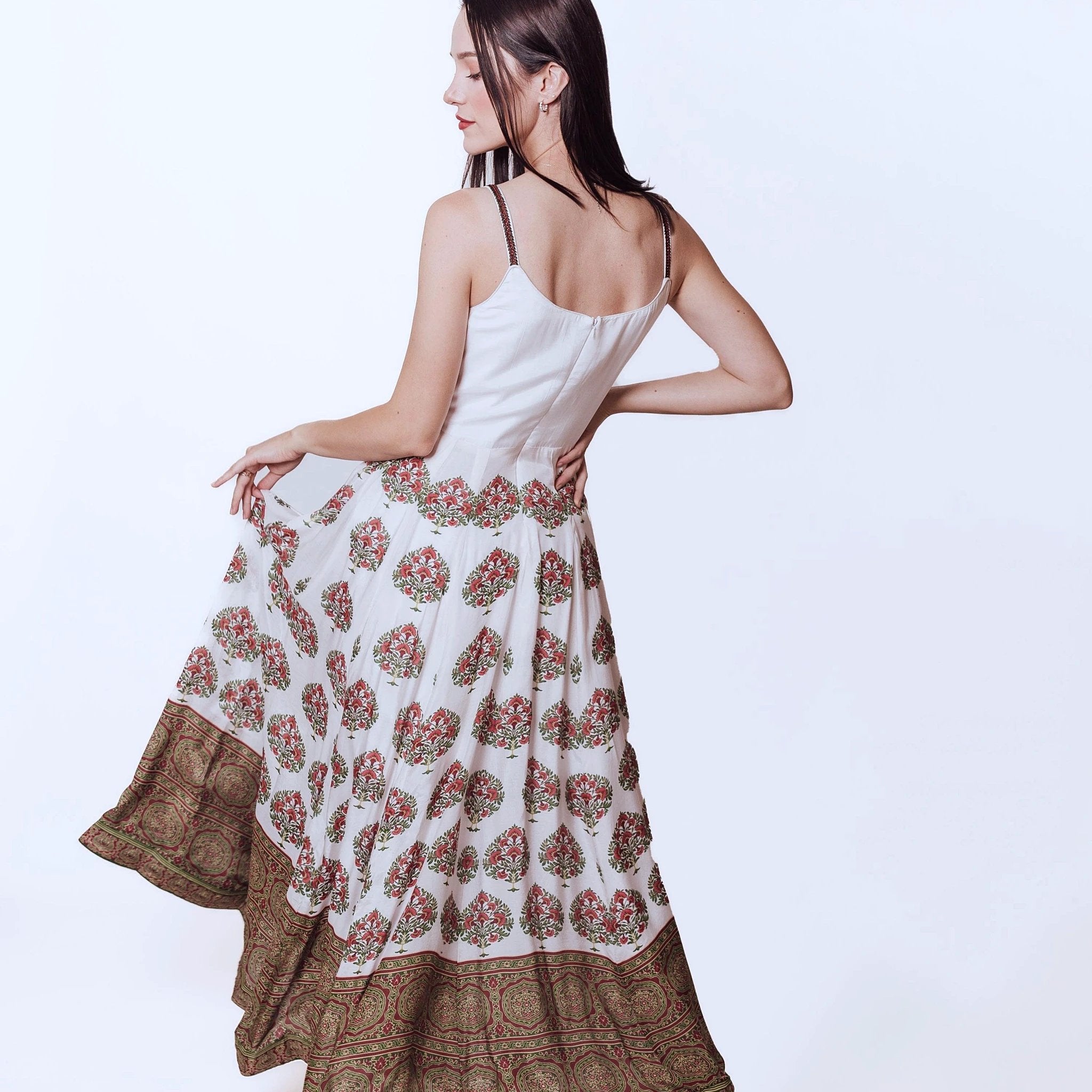 Linnea White Gown by Raas