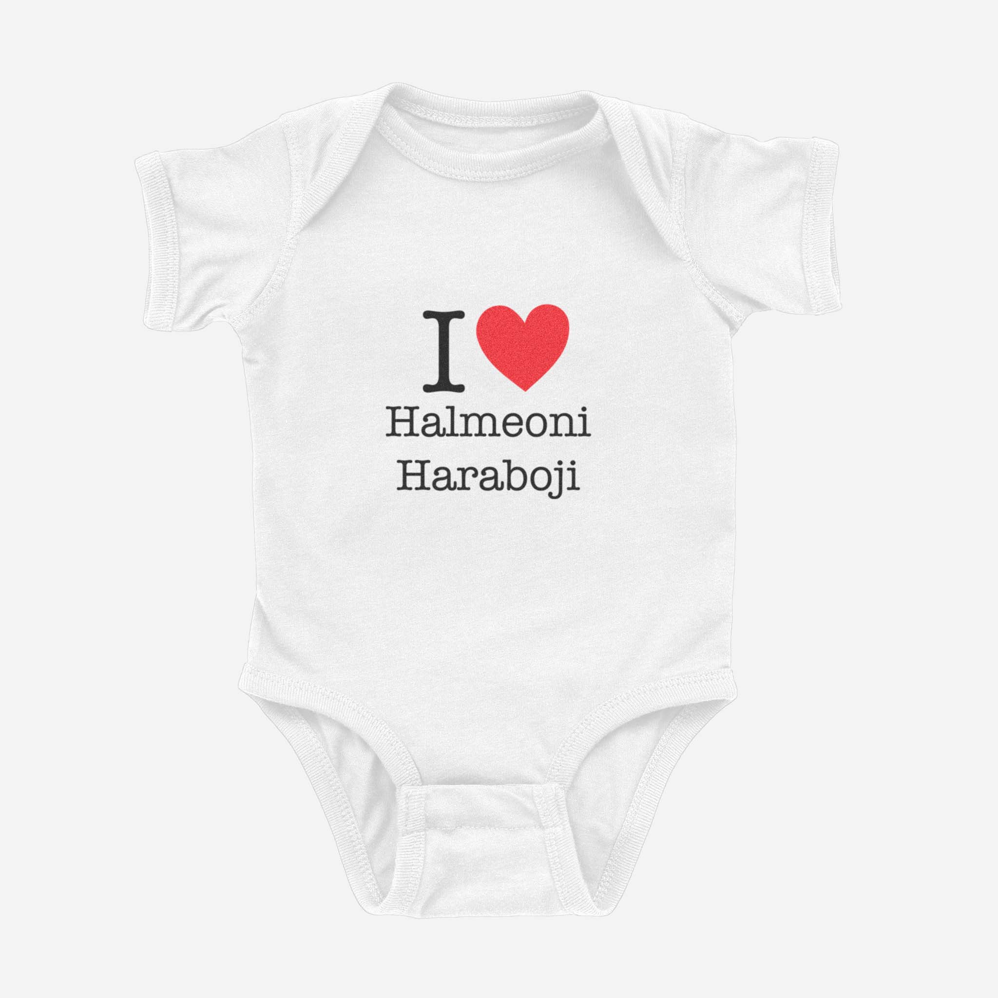 I Heart Halmeoni Haraboji Onesie