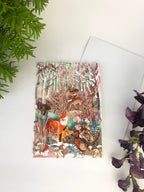 Wild Winter's Song Fox Lasercut Christmas Seasonal Card by Ash & Rose