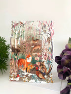 Wild Winter's Song Fox Lasercut Christmas Seasonal Card by Ash & Rose
