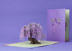 Wisteria Tree Pop Up Card by Paper Love
